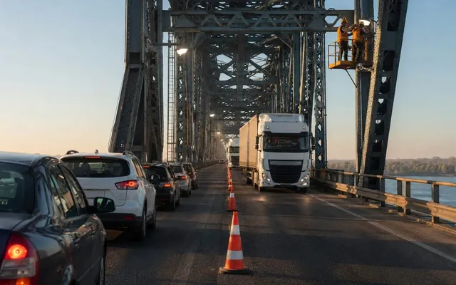 Podul Prieteniei: trafic alternativ în diminețile de 15 și 16 iulie