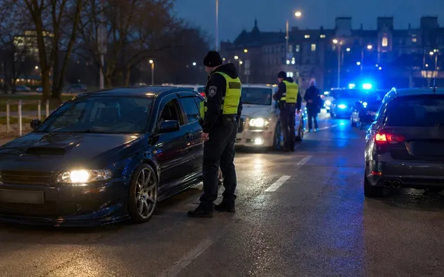 Akcja Stop Drift w Lublinie: 150 wykroczeń i niemal 80 zatrzymanych dowodów