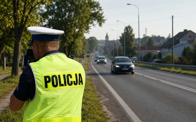 Ogólnopolska akcja „Prędkość”: jak policja kontrolowała kierowców 7 sierpnia