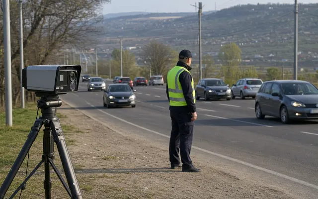 Peste 500.000 de sancțiuni rutiere în Moldova în șapte luni