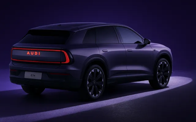Audi E7X — SUV electric futurist de nouă generație pentru China