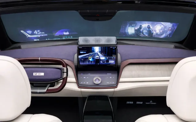 Hyundai dezvoltă afișaj holografic în parbriz — viitorul e aproape Hyundai dezvoltă afișaj holografic în parbriz — viitorul e aproape