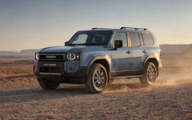 Toyota Land Cruiser Prado 2026 — round headlights return Toyota Land Cruiser Prado 2026 — round headlights return