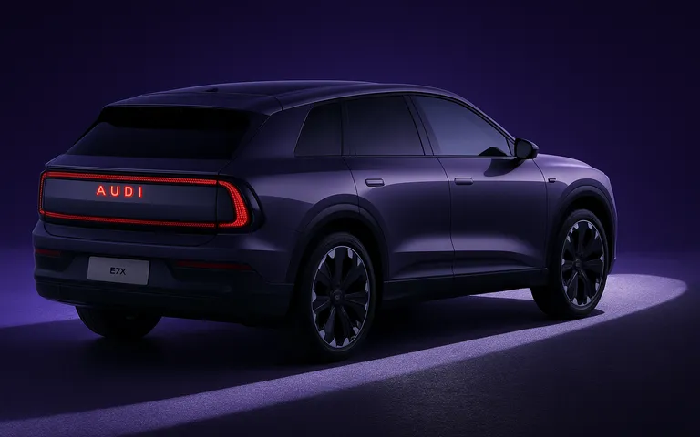 Audi E7X — futuristischer elektrischer SUV der neuen Generation für China Audi E7X — futuristischer elektrischer SUV der neuen Generation für China